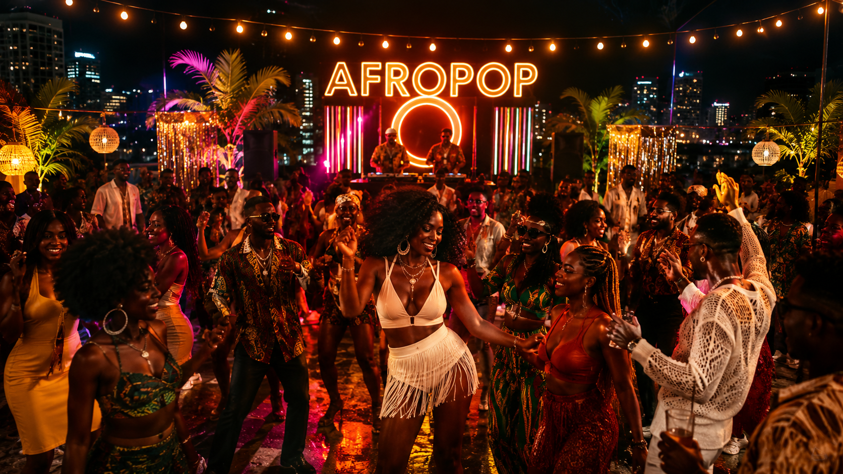 AFROPOP PARTY scene