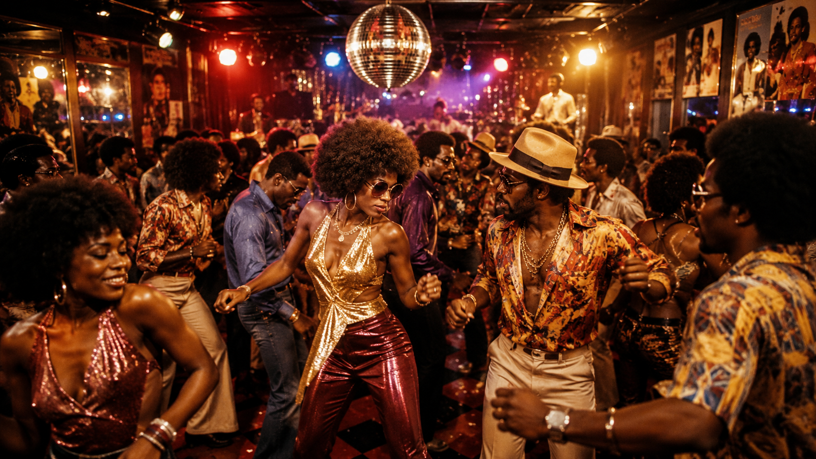 RETRO PARTY scene